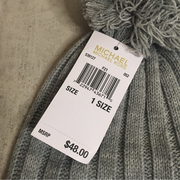 MICHAEL Michael Kors Pom Pom Beanie - Picture 4 of 5